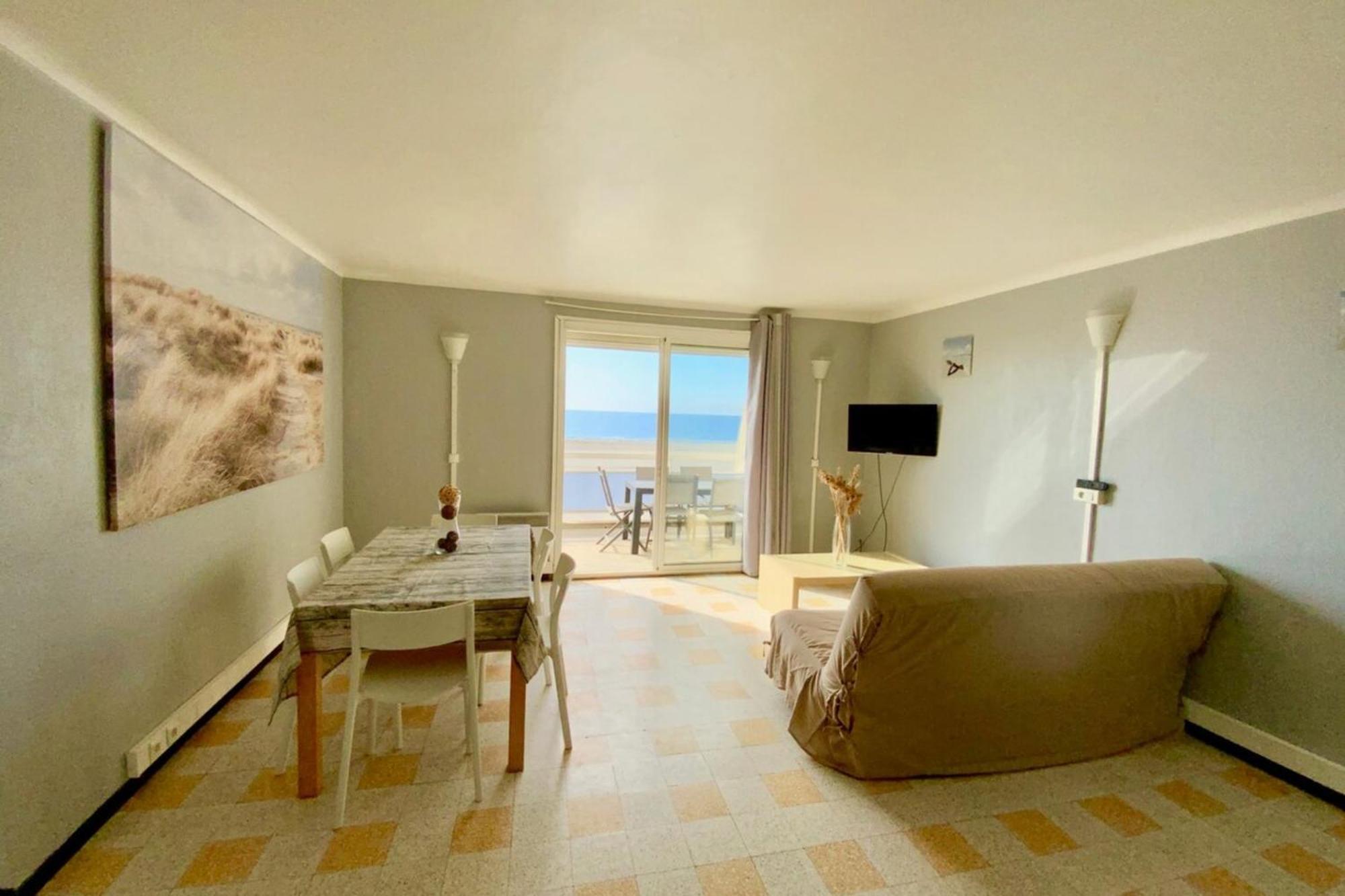 The Beach - Beachfront 2 Bedrooms With View ! Palavas-les-Flots Exteriér fotografie